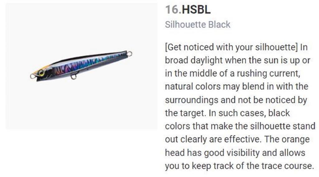 Yo Zuri Duel Hardcore Monster Shot 95 Sinking Lure F1196-HSBL (6798)