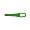100pcs L83 12x7mm Gourd Shaped Lawn Mower Plastic Blade Garden Tools Lawn Mower Accessories Plastic Replacement Blades
