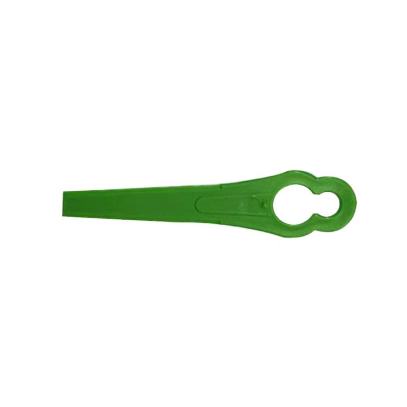 100pcs L83 12x7mm Gourd Shaped Lawn Mower Plastic Blade Garden Tools Lawn Mower Accessories Plastic Replacement Blades