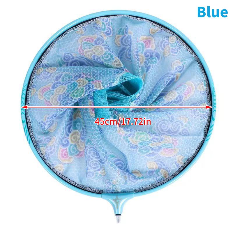 Five Sizes Fishing Net Head Anti-Hook Outdoor Hand Net Ultra Light Aluminium Alloy Solid Deepening Net Fishing Tool Accessories