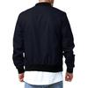 Men's Trendy Plus Size Bomber Jacket - Spring/Autumn Zipper Outerwear 5XL
