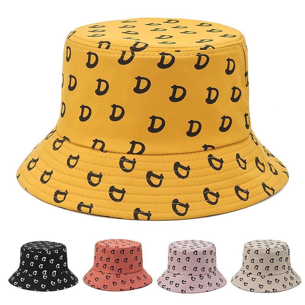 

Outdoor Cotton Fashion Design Women Bucket Hat Korean Style Hat Fisherman Hat Summer Sun Hat