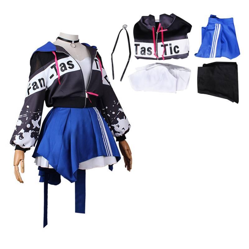 

Хатсуне Проект Мику Дива Косплей Взрослая Юбка Спортивная одежда Рождество Ролевая игра L