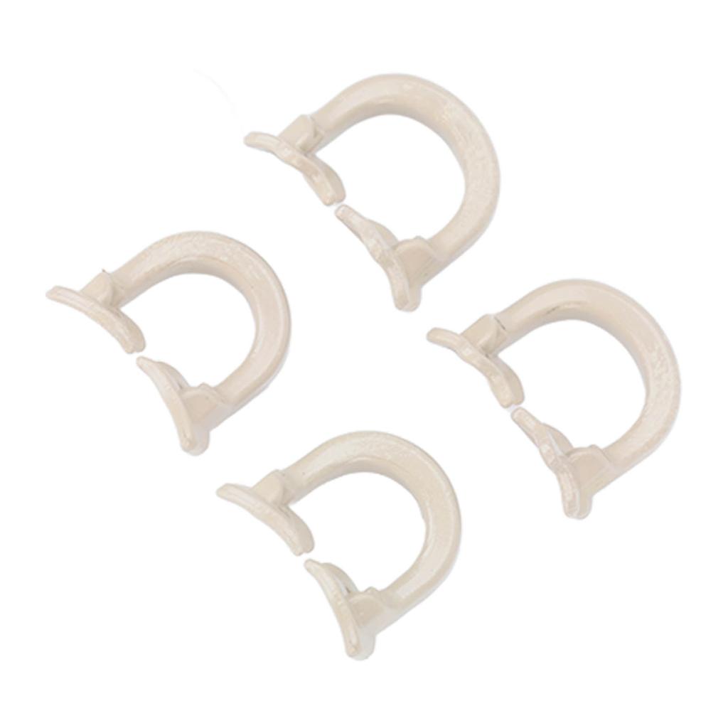 4pcs Dental Matrices Clamp Rings Dental Dam Clamp Barrier Clips Separating Rings Accessory