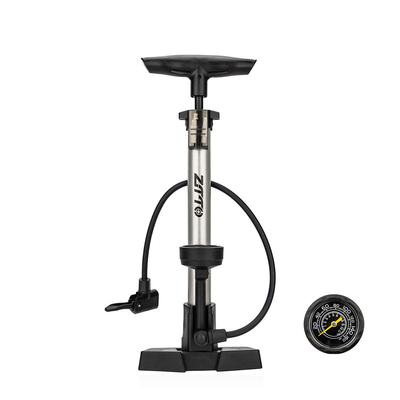 ZTTO Fahrradpumpe 160PSI Hochdruck-Luftpumpe Tragbarer Fahrradreifenfüller mit Manometer Passt für Presta & Schrader Ventile