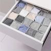 8/12 Pieces Adjustable Drawer Divider Partition Durable Storage Cosmetic Socks Underwear Drawer Clothes Organizer Cabinets