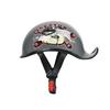 Retro-style inverted tail helmet, suitable for both men and women to ride in all seasons; lightweight spoon-shaped helmet