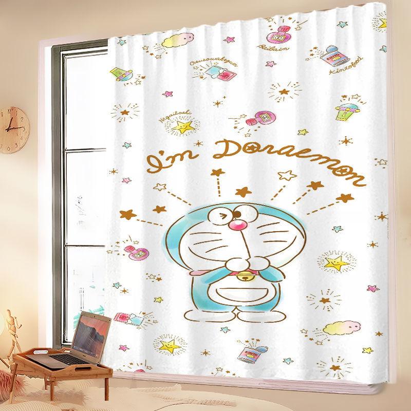 Velcro Curtains, Wind Self-Adhesive Type, No Punching, Easy Installation, Room Bedroom Decoration, Blocking Curtains, Small Curtains