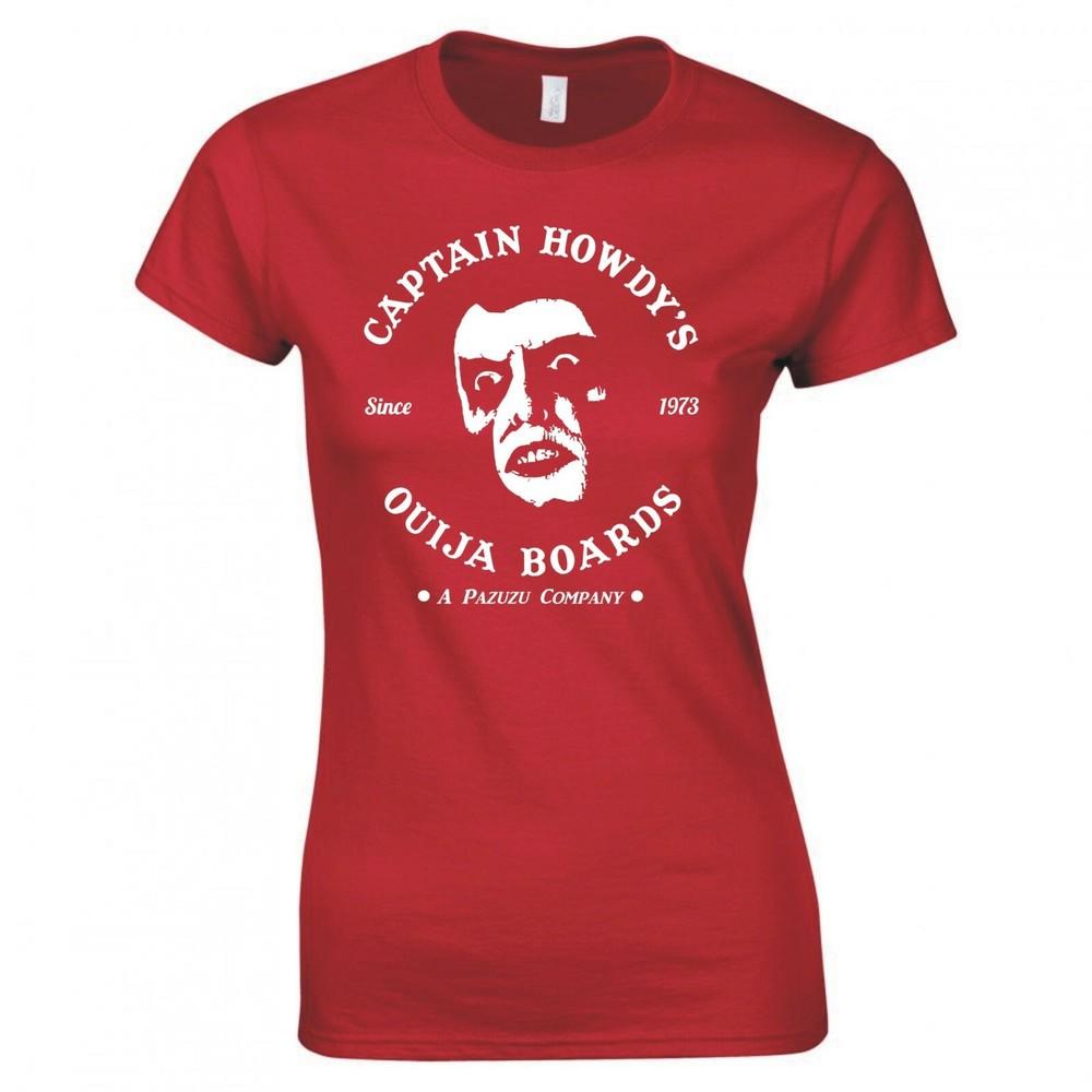Inspired By The Exorcist Captain Howdys Ouija Boards Ladies Skinny Fit Tshirt S