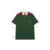 Polo Shirts Men's Green Polo Collar Thin 737656-XJF4V-3754