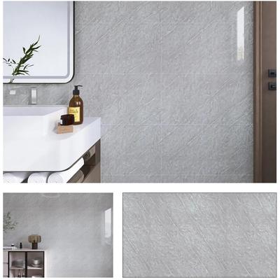 Marble Tile 30x30cm PVC Self-adhesive S Sticker Waterproof  Tile Wall Sticker Kitchen Livingroom Decor Imitation Ceramic