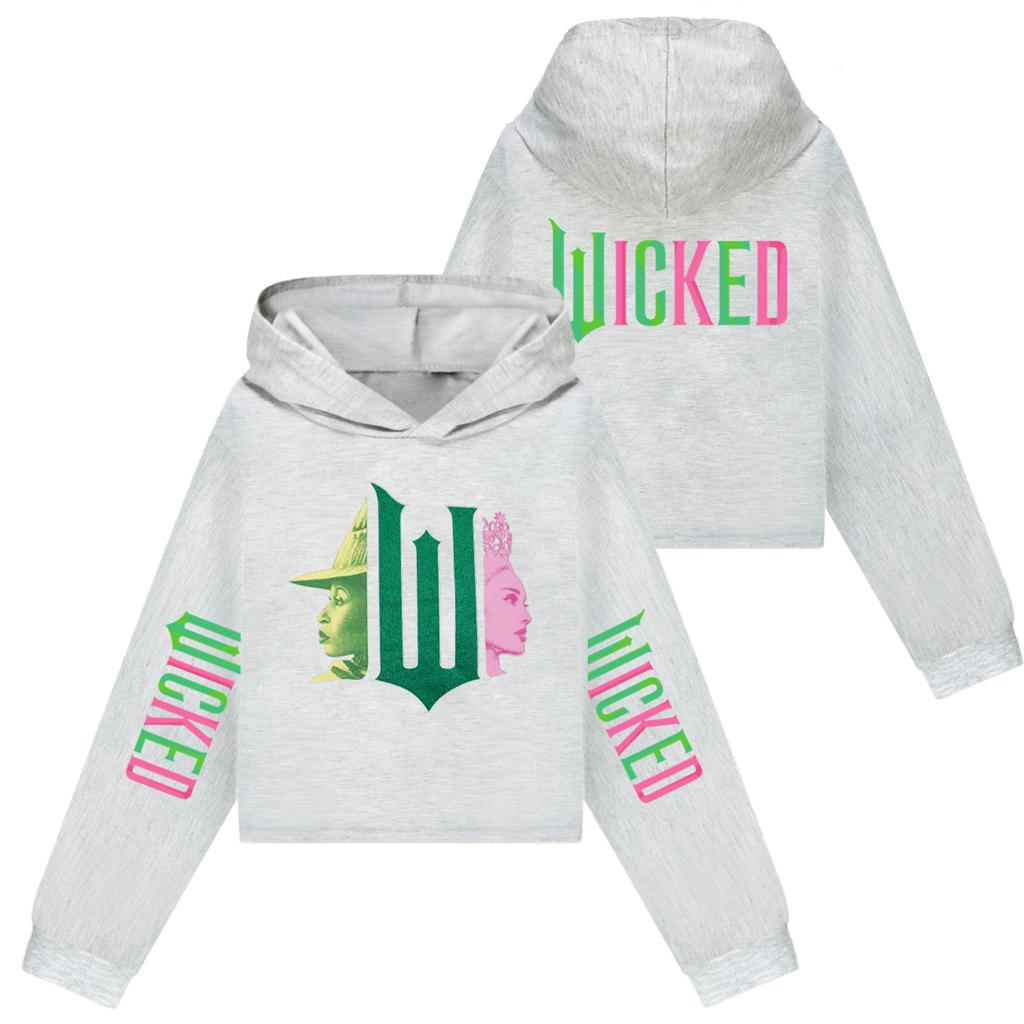 Kinder Langarm Lockerer Pullover Buchstabenbedrucktes Kapuzensweatshirt