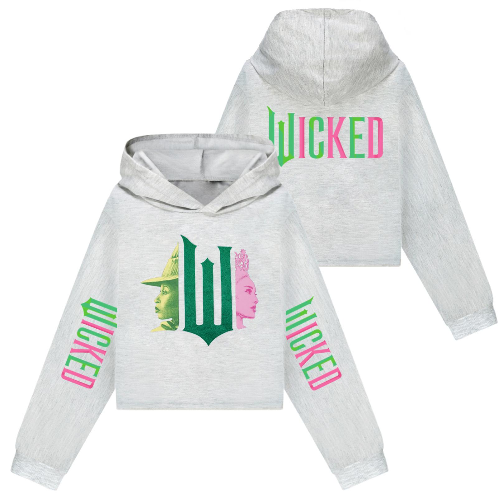 

Детский пуловер с длинным рукавом, свободного кроя, с капюшоном и принтом в виде букв 150