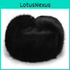 Winter Warmth Luxury Faux Mink Fur Trooper Hat For Elderly Men In Rich Golden Color