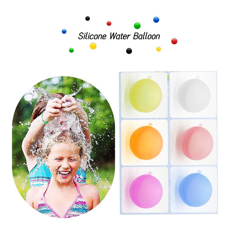Interactive Silicone Water Bomb Ball For Emotional And Intellectual Development