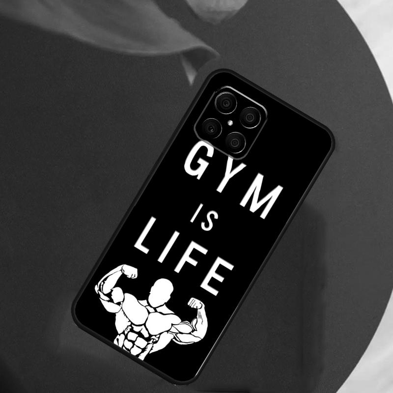 Bodybuilding Gym Fitness For Honor Magic 7 Lite 6 5 8 Pro Case For Honor 200 400 70 90 X8c X8b X9a X9b X9c X9d Win RT
