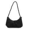 New One Shoulder French Simple Pleated Large Capacity Dumpling Bag Yunduo Armpit Commuting Niche Handheld Crescent Bag