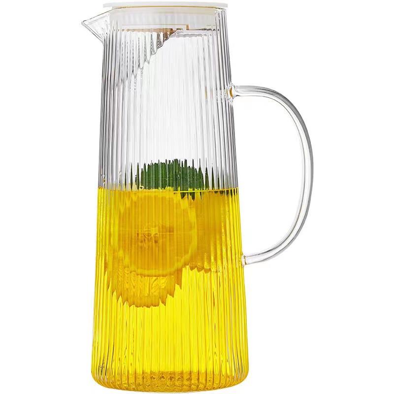 Japanese Style Glass Cold Water Pitcher