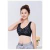 Women S Middle Aged Wireless Bra Vest Style Push Up Comfortable Underwear