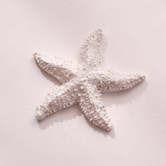Starfish Figurine Resin Starfish Aquarium Decoration Realistic Artificial Starfish Ornament for Fish Tank Home Nautical Decor DIY Crafts