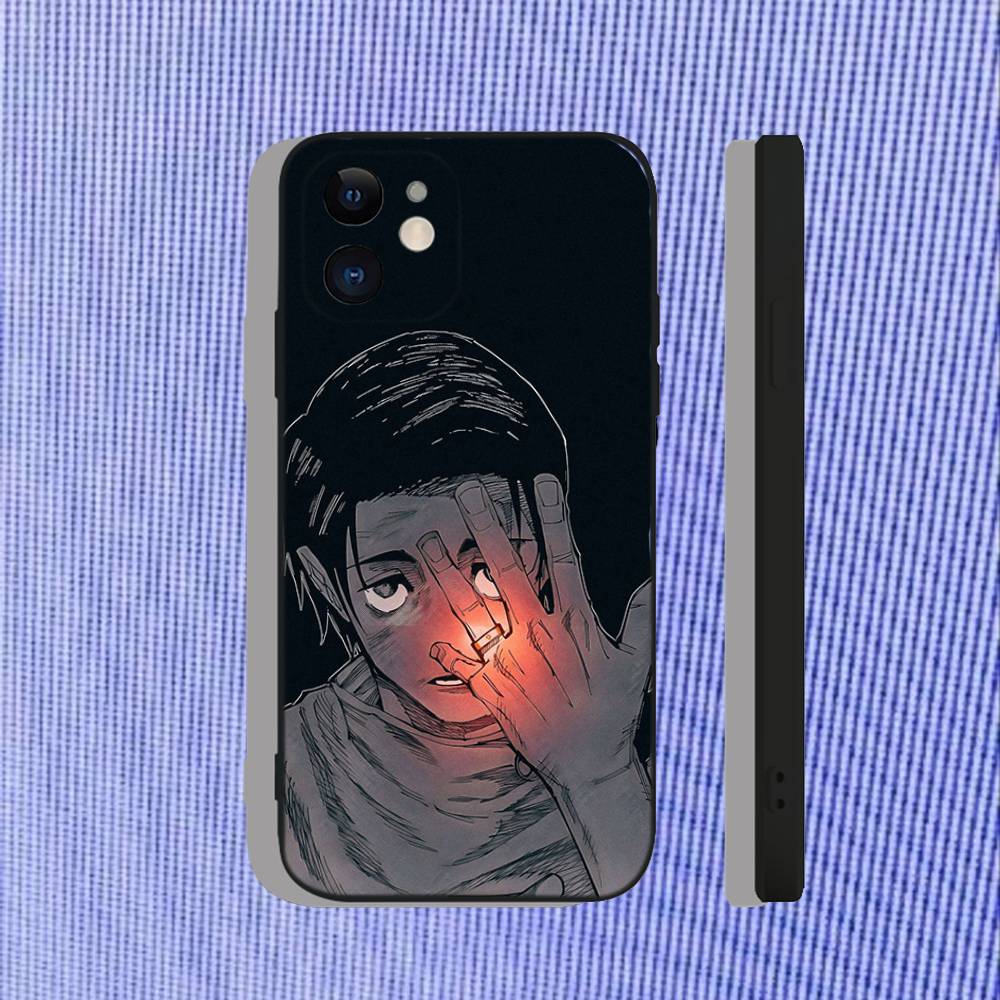 

Jujutsu Kaisen Okkotsu Yuta Phone Case For iPhone 17,16,15,14,13,12,11,Pro,Max,Plus,Air,X,XS,XR,SE,8,7,Mini,Soft Black Funda iPhone17
