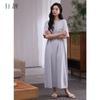 Xuan Liang 2026 New Sleeping Skirt Women's Summer Modal Cotton Short Sleeve Ultra Long Skirt Ice Silk Cool Home Dress
