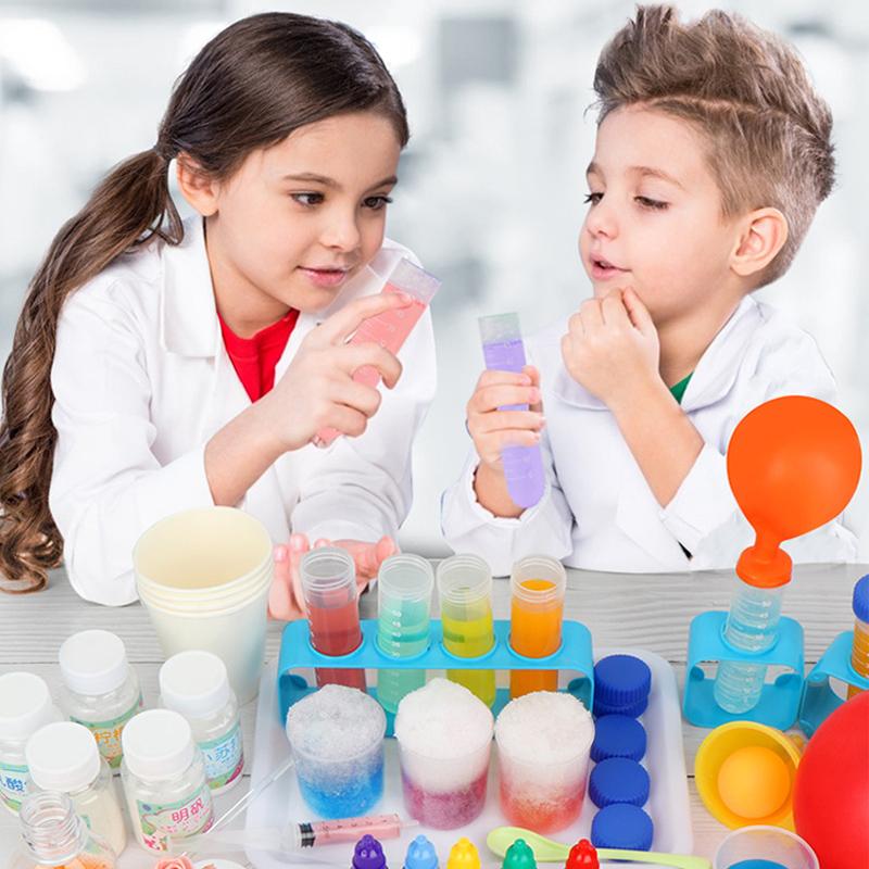 Feinmotorik Spielzeug Lernen Grundschulwissenschaft Jumbo Reagenzgläser Tropfpipette Trichter Messlöffel Für Kinder Frühe Bildung
