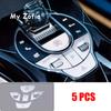 For BYD Seal EV 2023 2024 2025 Car Button Trim Sticker Anti-Scratch Center Console Gear Shift Button Cover Accessories