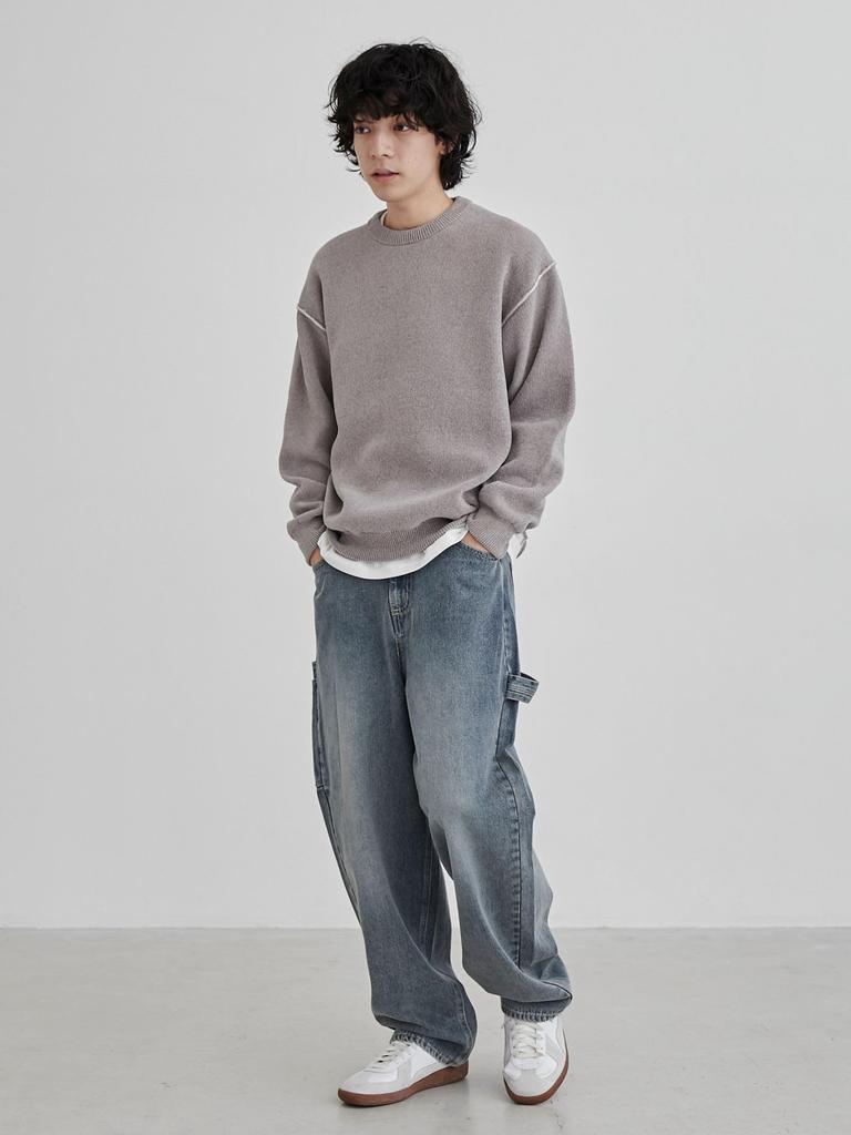 Cohen Work Curve Denim Pants, 75406460362, 1950 DK.GRAY (19), Size M (Available at select stores only)