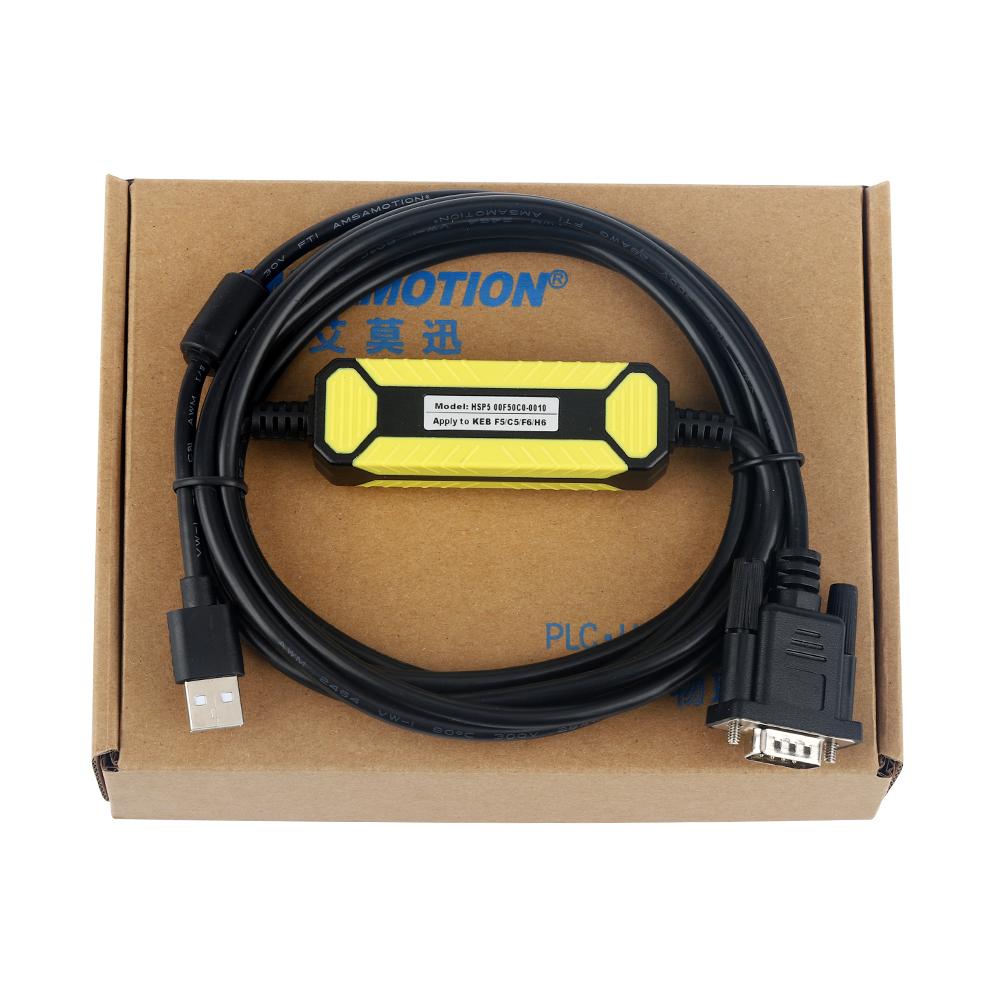 Keb Inverter USB Debugging Cable HSP5 00F50C0-0010 Industrial PVC Insulated Communication Data Line 1-core