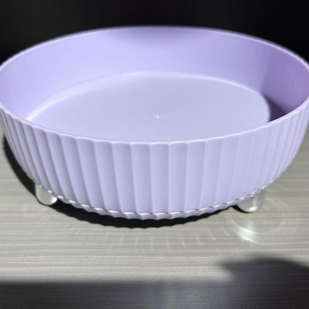 Rotating Kitchen Storage Tray for Snacks, Fruit, and Seasoning Bottles