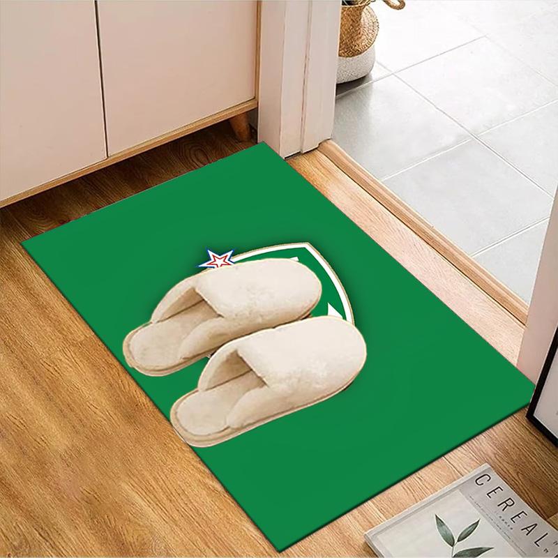 Asse Saint-etienne Crest Rug Office Floor Mat - Machine Washable for Bedroom, bedroom, livingroom, Room Decor Fan Gifts Christmas