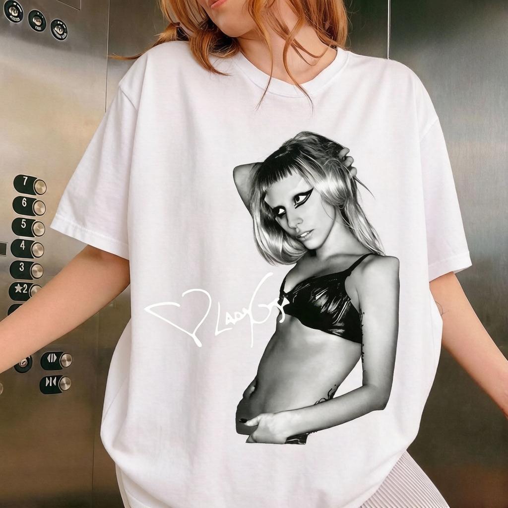 

American Vintage Lady Gaga The Mayhem Ball Tour 2026 Vintage Concert TShirt Music Fan Merch Unisex and Women TShirt Streetwear 2XL