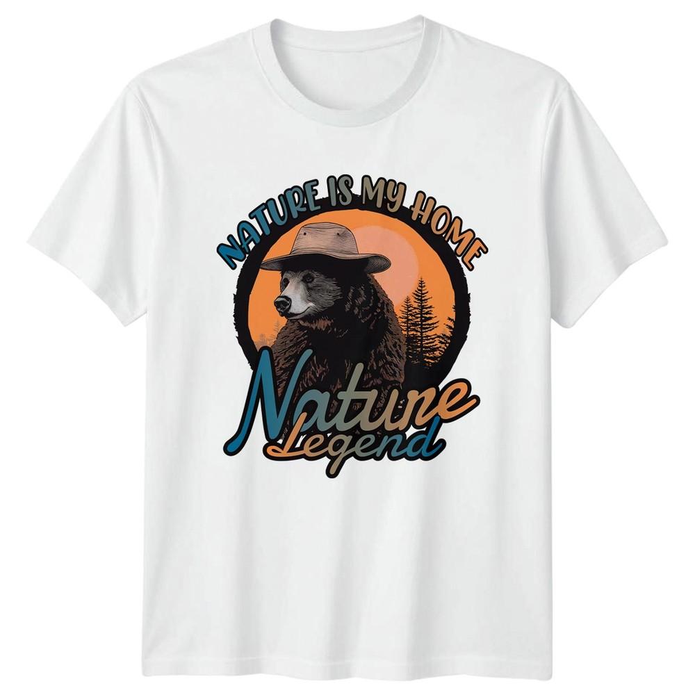 Nature Is My Home Nature TShirt Hiking Wildlife Nature Gift For Him And Her S