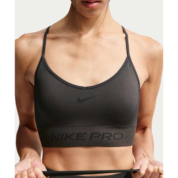 Nike Pro Quick-Dry Low Support Logo Sports Bra Women underwear IB9844-070