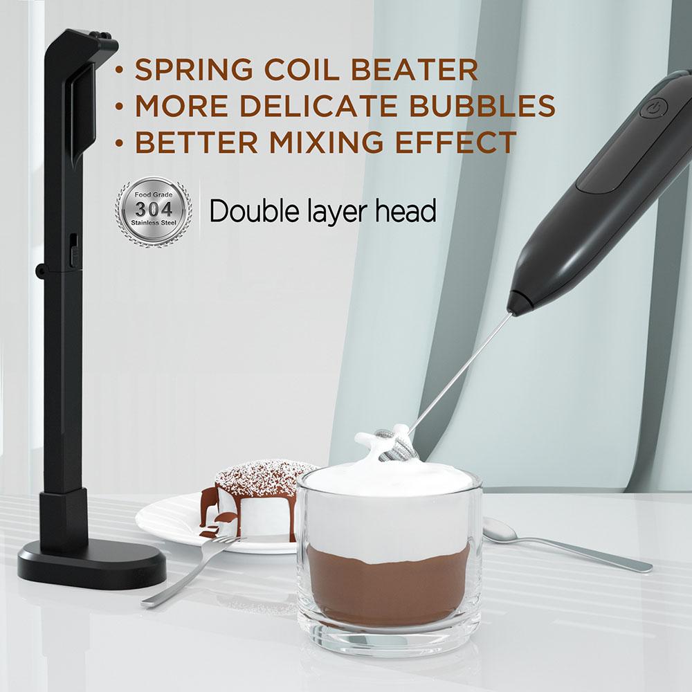 Handheld Wireless Charging Beater Portable Adjustable Eggs Blender Kitchen Supplies