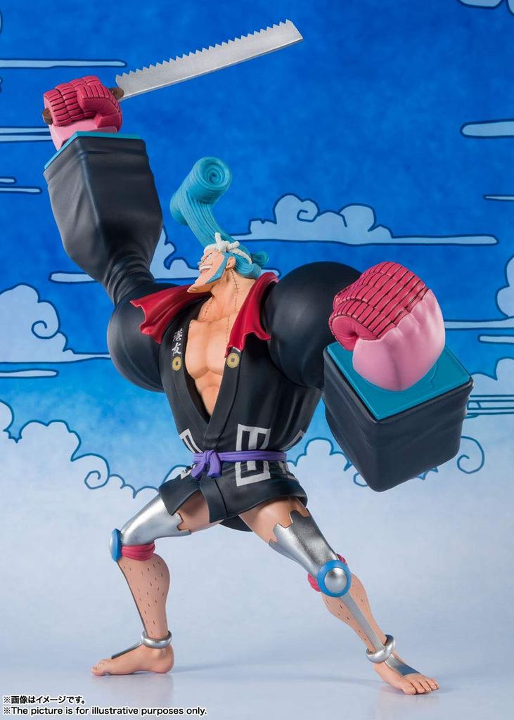 Figuarts ZERO ONE PIECE Franky (Furanosuke) Approximately 220mm PVC & ABS Painted Finished Figure