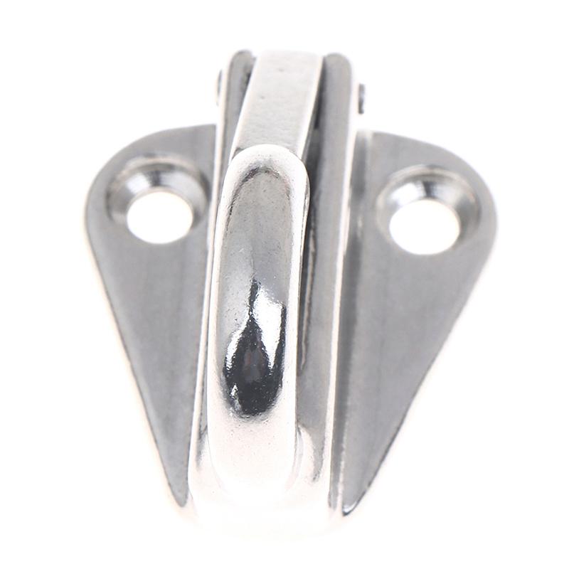 2Pcs 316 Stainless Steel Marine Spring Snap Fending Hook Marine Boat Spring Snap Attach Rope Fender Boat Hardware