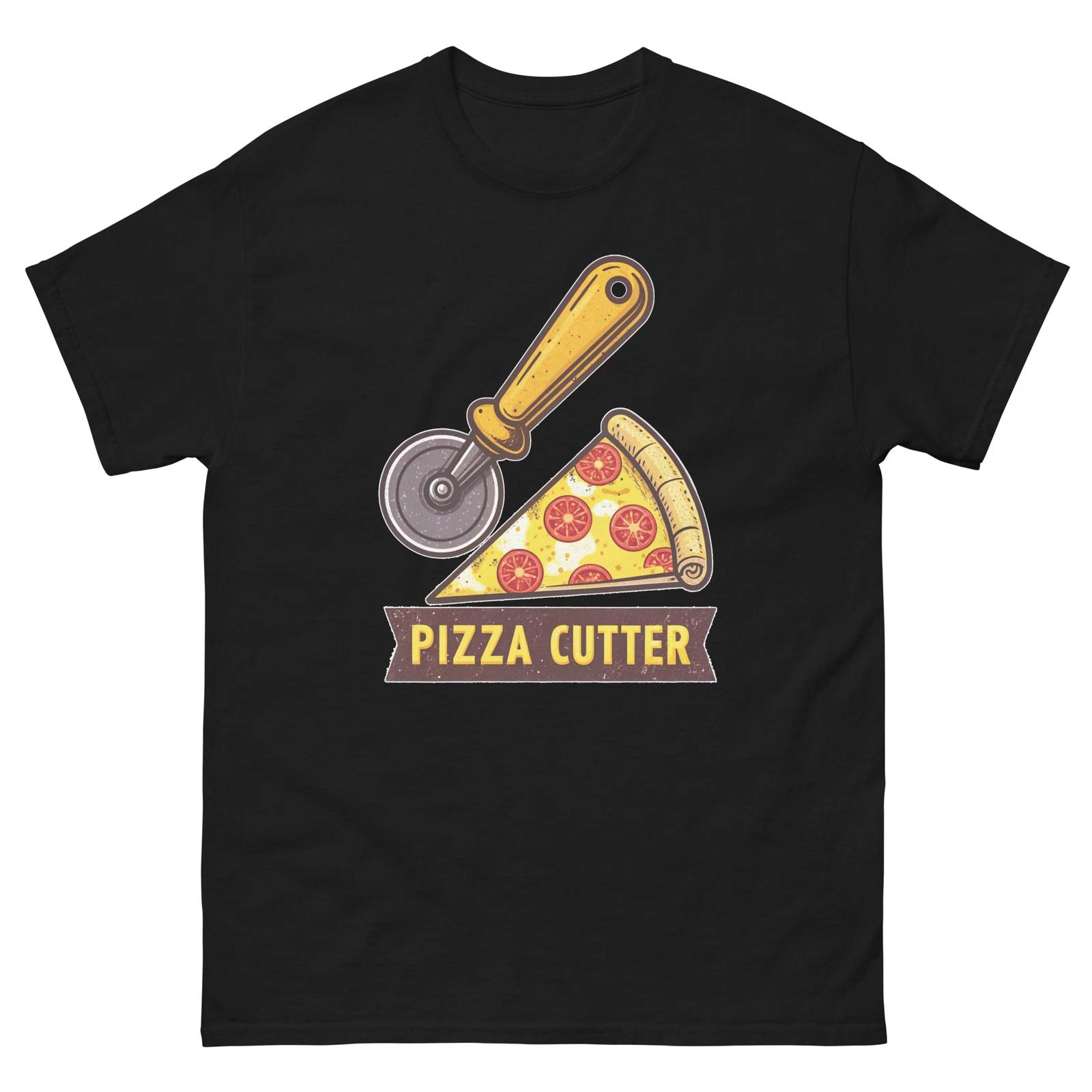 

Pizza Cutter Kitchen Home Cooking Culinary Utensil T-Shirt XL