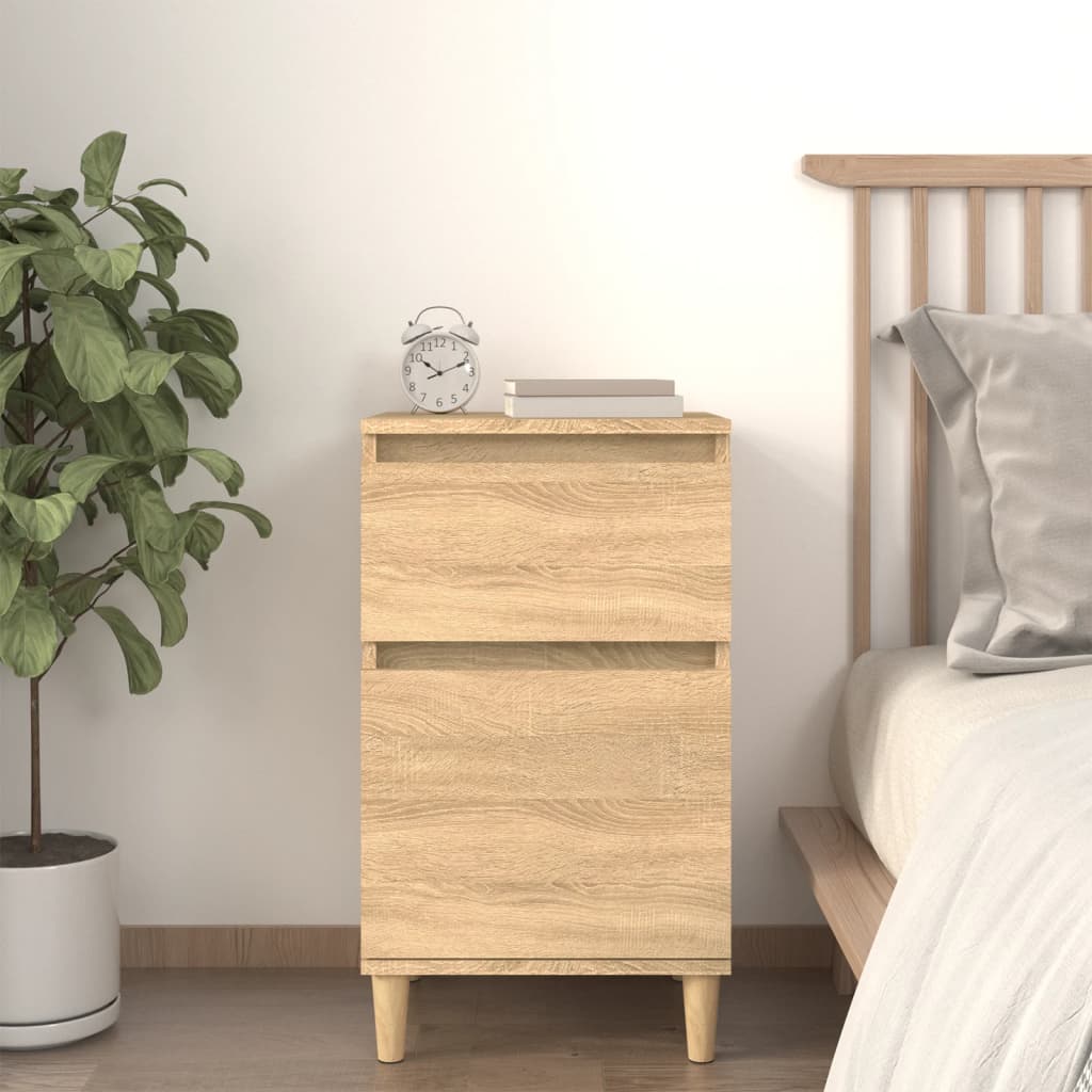 Nightstand Sonoma Oak 40 x 35 x 70 cm