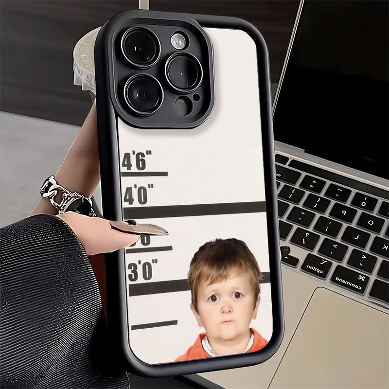 Phone Case for iPhone 17 Air 16E 15 16 Pro Max Funny Babaite Hasbulla Cover 14 Plus 13 12 Mini Soft Shell Silicone Fundas