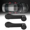 2pcs Durable Black Car Window Winder Crank Door Handle Fit Honda Civic 1984-2000 Professional High Quality Car Accessories