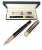 [Zenshell] Ballpoint Pen Premium Metal 0.5mm Oil-Based Black Ink Business Signature Signing Heavy Feel Smooth With 2 Refills Stylish Gift for Men