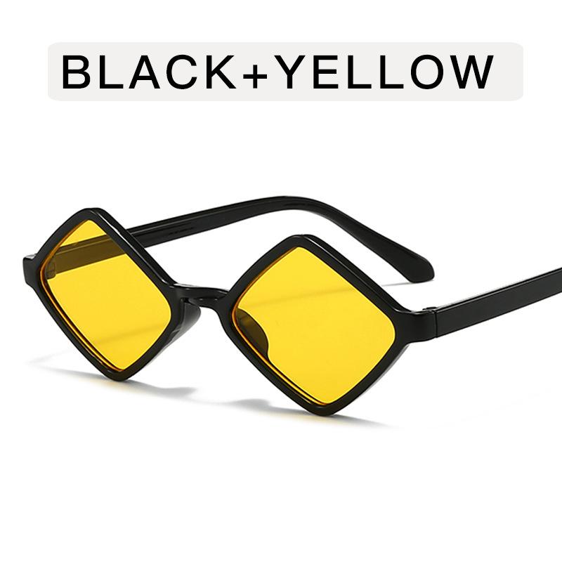 Rhombus Style Women's Sunglasses Fashion Trendy UV Protection Women's Sun Glasses Travelling Hiking Man Sunglass