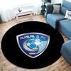 Al Hilal SFC Round Area Rug,Carpet Rug for Living Room Bedroom Sofa Playroom Decor,Non-slip Floor Mat