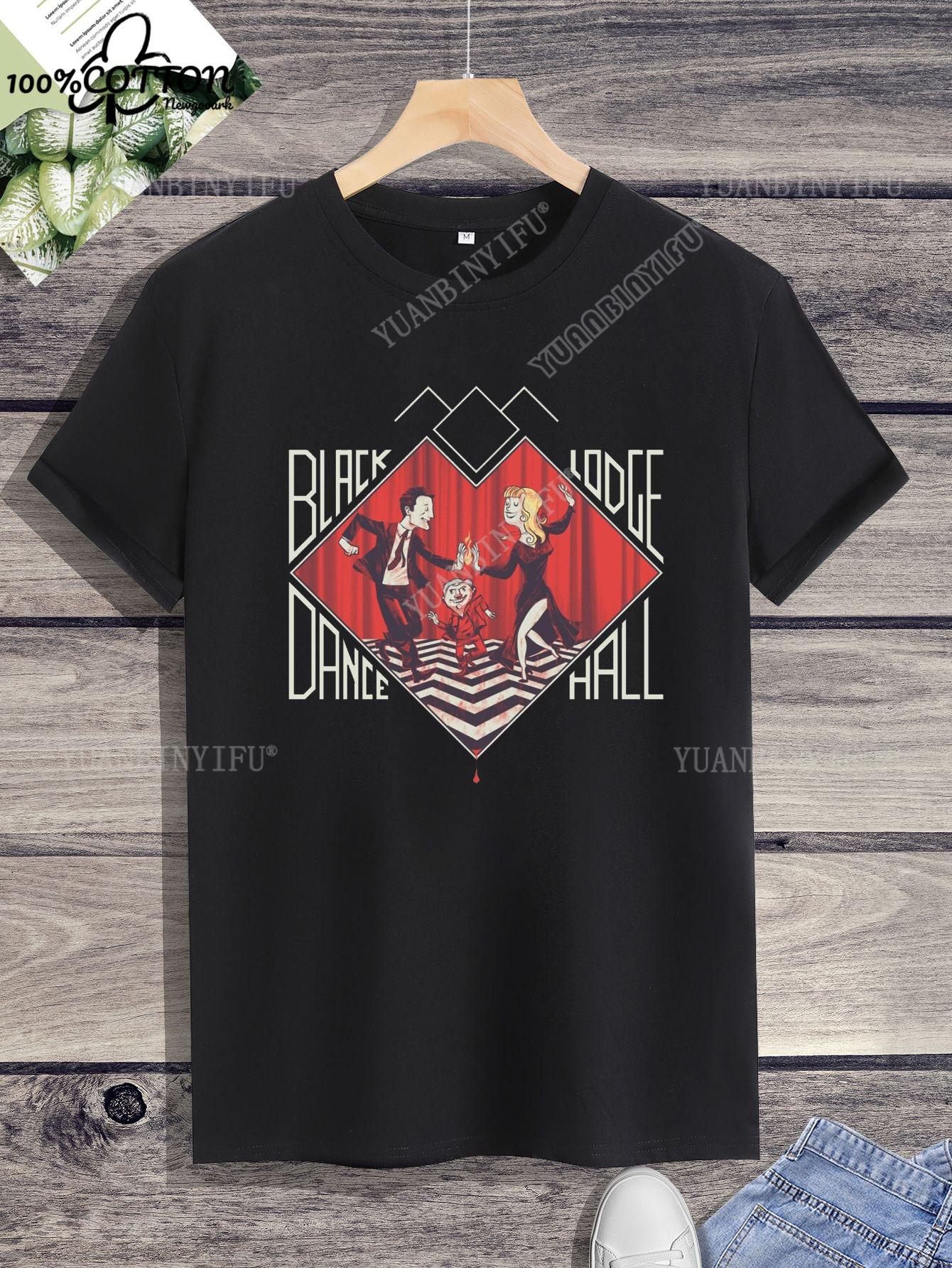 

Leisure Classic Film TWIN PEAKS Printed Cotton T-shirt Top Unisex Short Sleeve Short-sleev O-neck Streetwear S-6XL 3XL