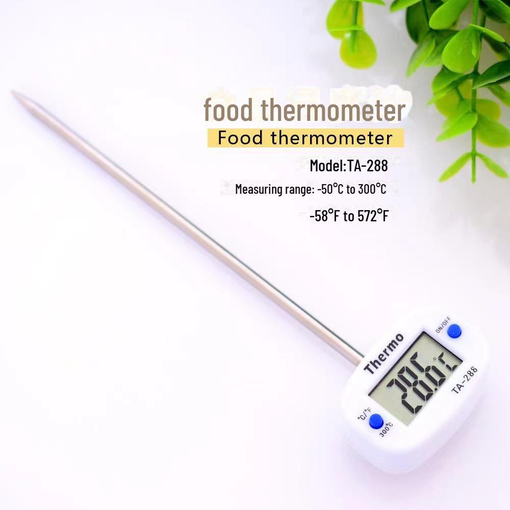 TP101 TP300 Digital Kitchen Thermometer: Pen Probe for Baking, BBQ, Meat, Baby Milk, and Food Temperature Measurement.