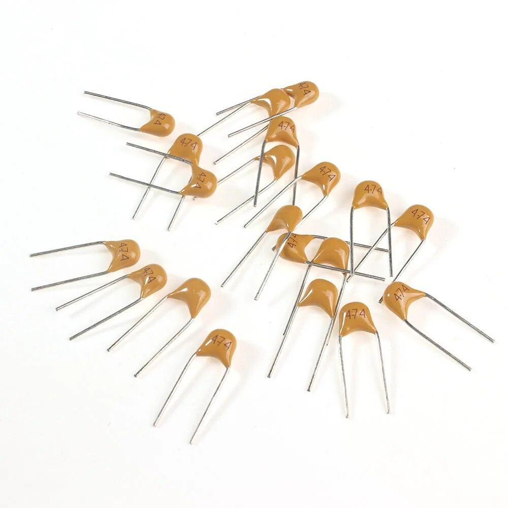 700PCS 35 Values Monolithic Ceramic Capacitor Kit 8PF-2.2uF Capacitors Set Electronic Components Diy Capacitor 50V