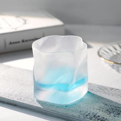 280ml Tazza Twist Satinata Bicchiere per Bevande Whisky Succo Latte Tazze per Acqua Potabile Tazza Domestica Giapponese Tazze per Tè Caffè Freddo