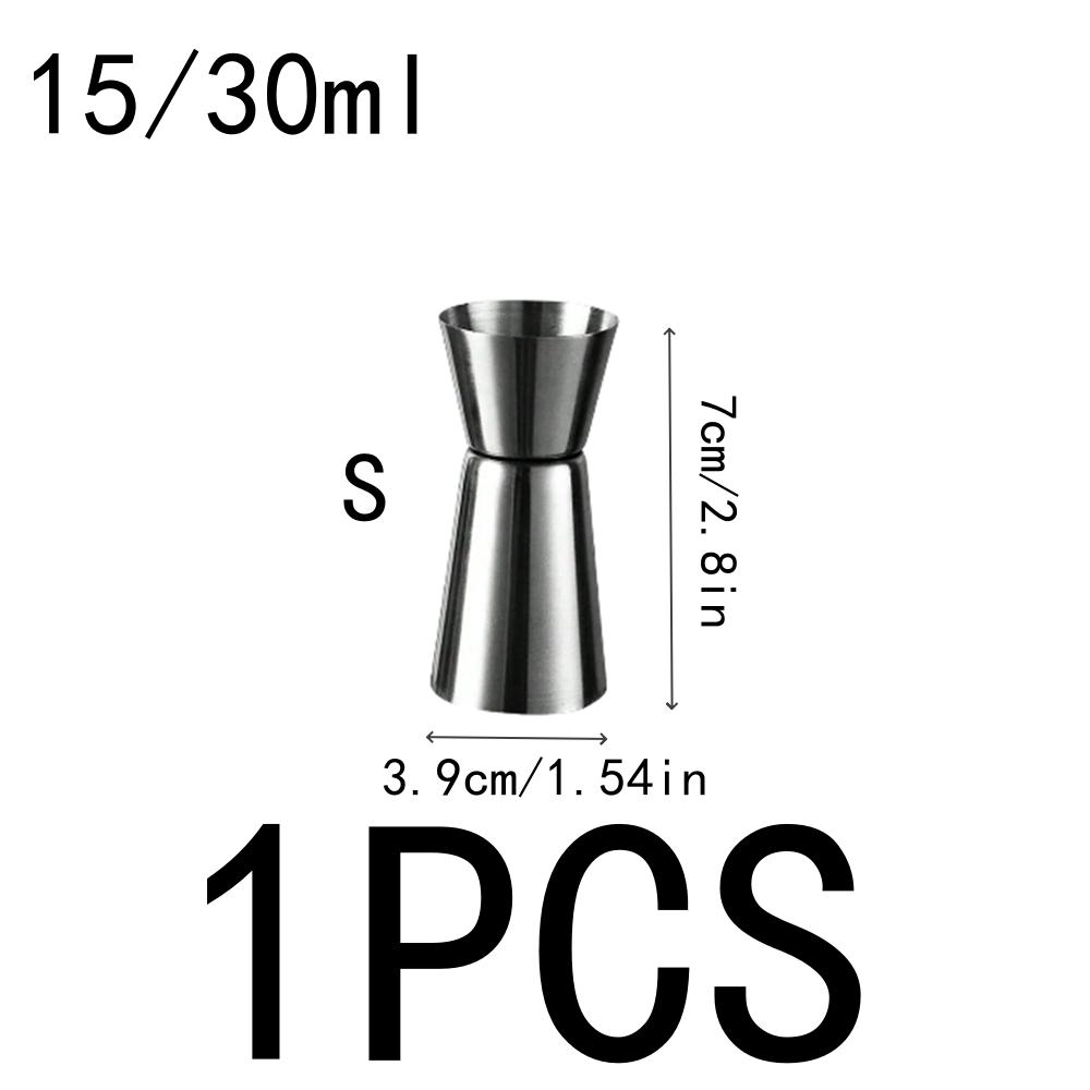 Stainless Steel Cocktail Measure Cup Japanese 30/40/50/60ml Kitchen Bar Party Home Spirits Drink Measure Jigger Accessories Tool